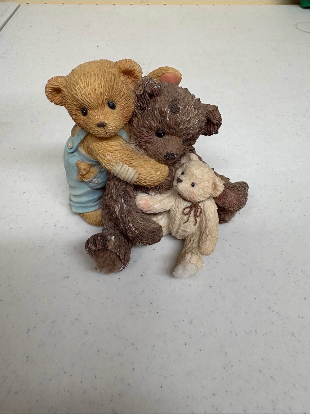 Cherished Teddies Three Bear Figurine